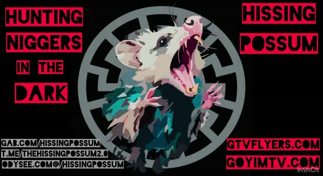 Hissing Possum - Hunting Niggers in the Dark