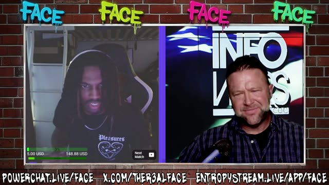 Alex Jones Converses With A YN About Chicken & Mayo