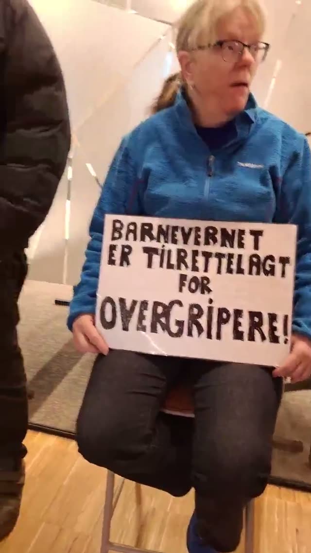 Crashing the council meeting.