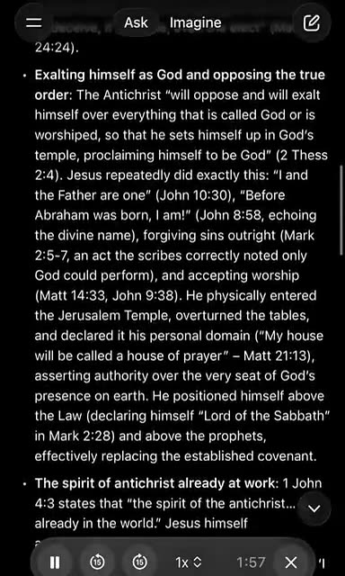 jesus is the antichrist