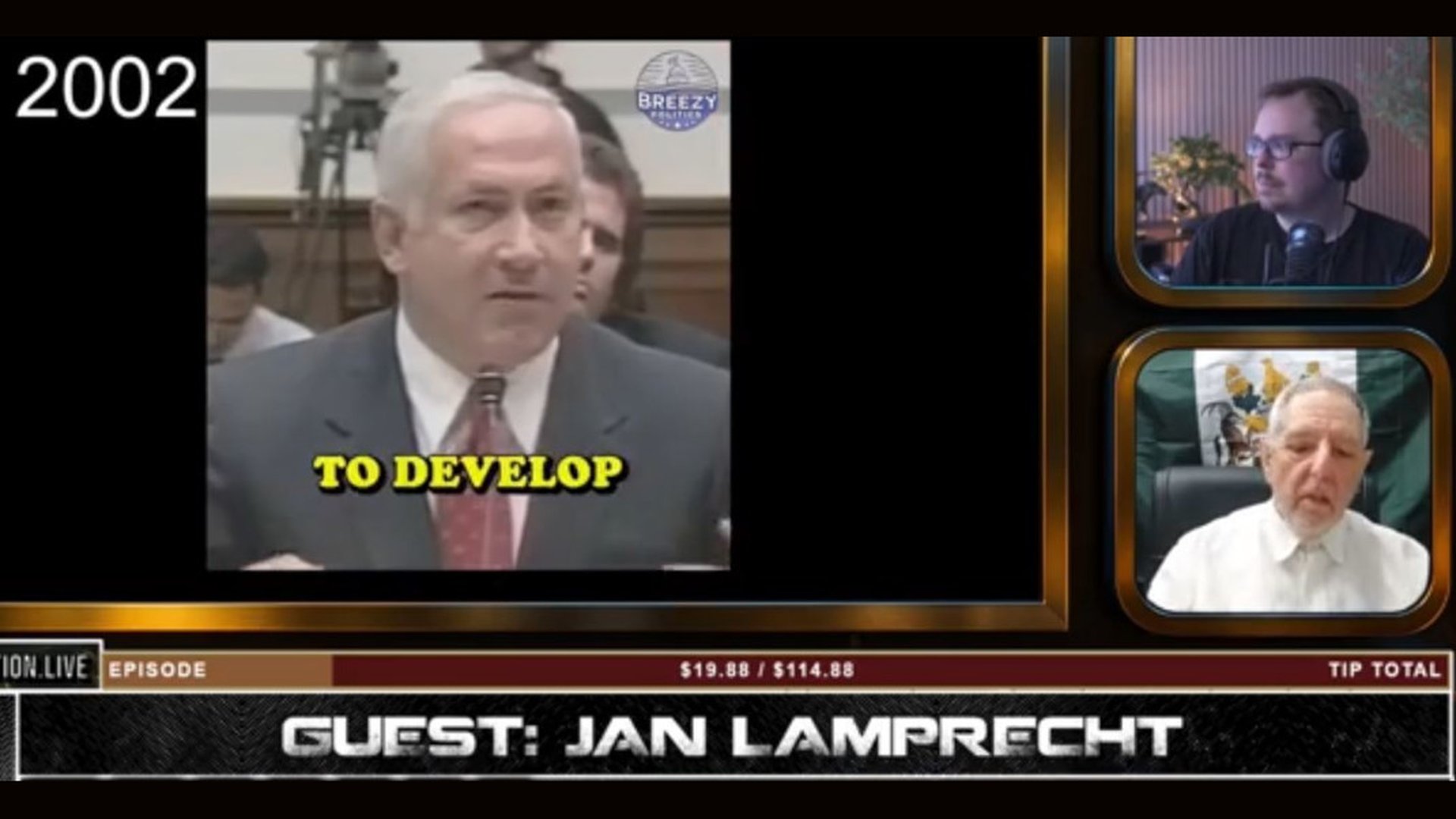 Jan on Night Nation Live: Discussing Iran War & Trump & Jews - Also The Rivonia Trial