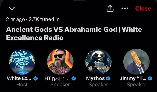 CQ: Ancient Gods vs abrahamic god