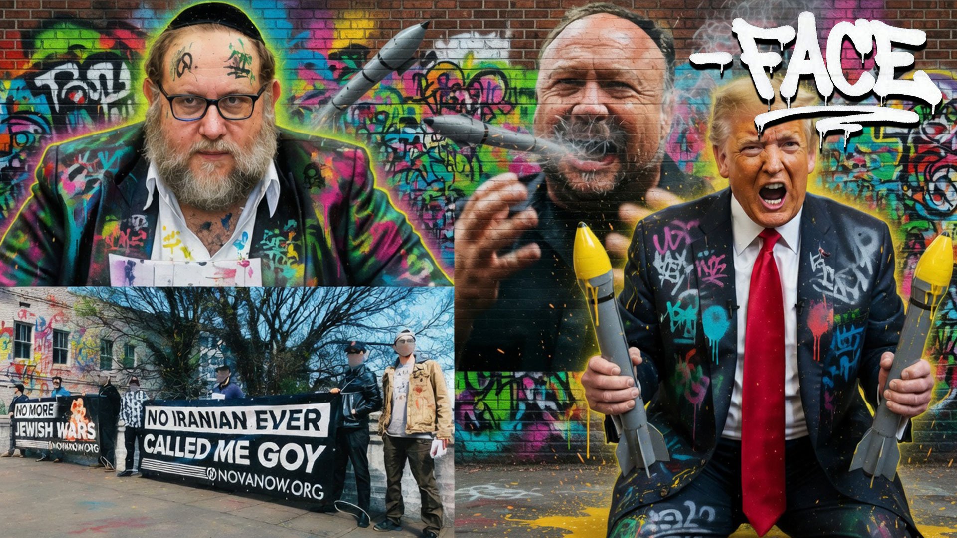 FACE - Stream 33 - NOVA Activism, Warhawk Trump Pardons Jew Nursing Home Owner & Alex Jones Unleashed On OME